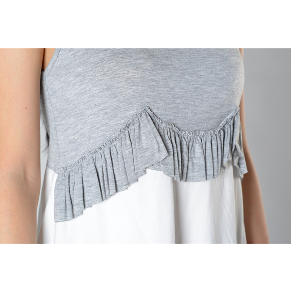 SY009針織車珠片背心細節圖