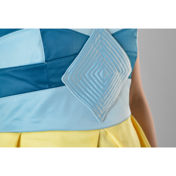 SY016四色露肩連衣裙細節圖 SY016四色露肩連衣裙細節圖